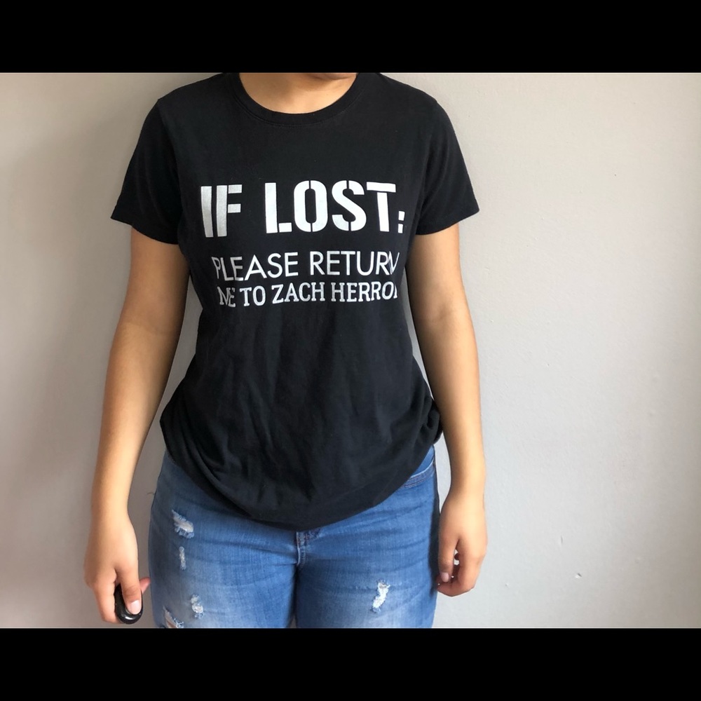 zach herron shirt